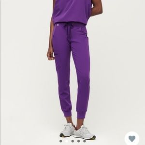 Figs Digital Grape Zamora jogger scrub pants
